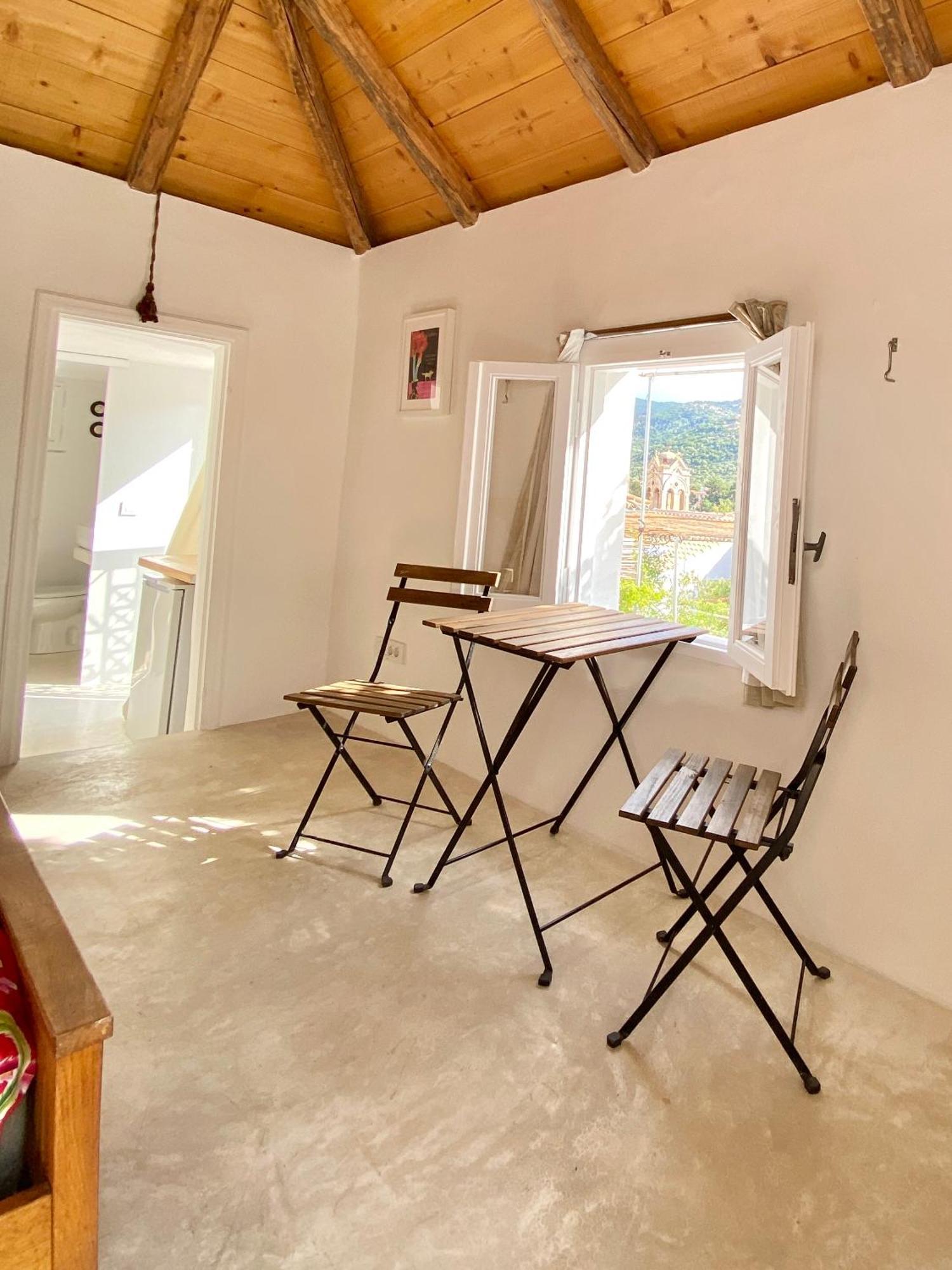 Stylish Vathy Studio With Sea View Exteriér fotografie